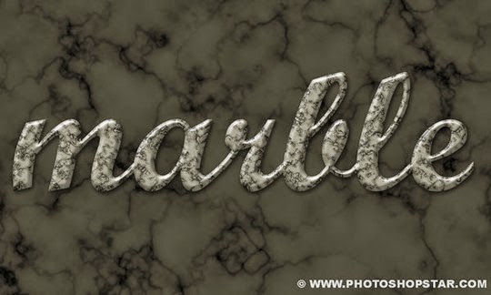 Learn to Create Marble Text Effect Learn to Create Marble Text Effect