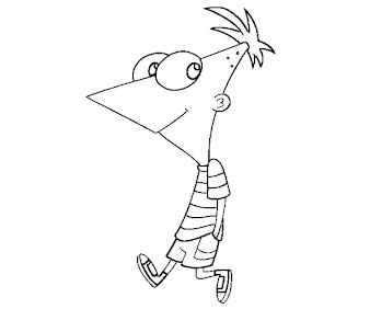 #8 Phineas Flynn Coloring Page