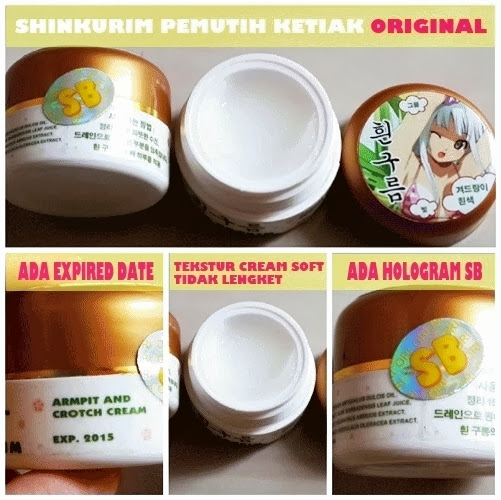 Shin Khurim Cream Pemutih Ketiak