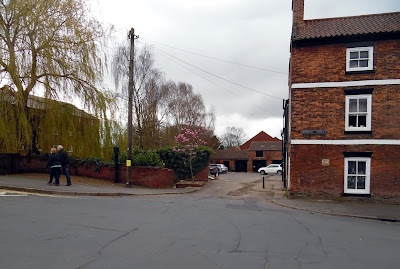 The proposed site for new homes in Brigg town centre - the beer garden of the former Nelthorpe Arms pub - picture taken April 2019