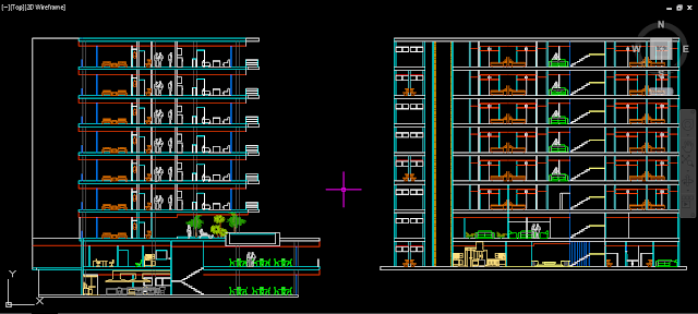 Hotel Dwg Project free download