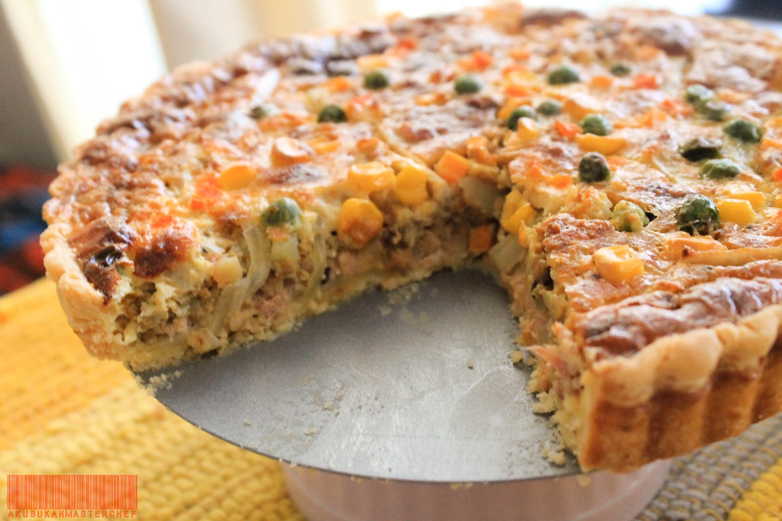 Aku Bukan Masterchef: Resepi 65 : Quiche Tuna with 