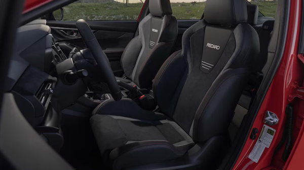 2024 Subaru WRX TR First Drive Seat