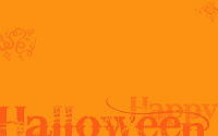 orange happy halloween wallpaper