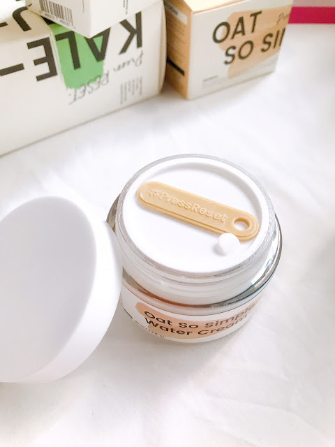 Krave Beauty Oat So Simple Water Cream Jar Packaging