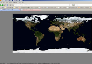 Deep Zoom Sliverlight Map