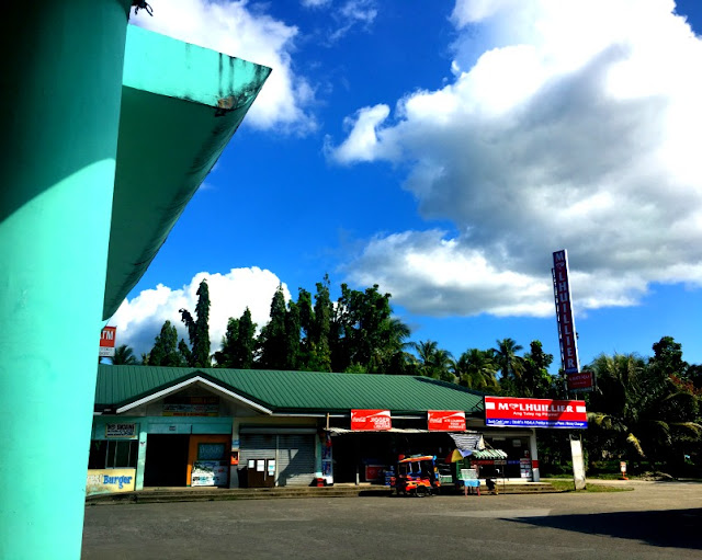 Eatery and MLhuillier branch at Hinunangan Bus Terminal