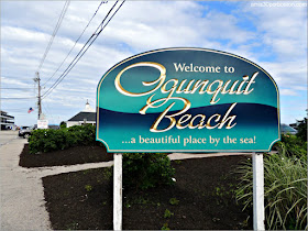 Cartel de Bienvenida a Ogunquit Beach