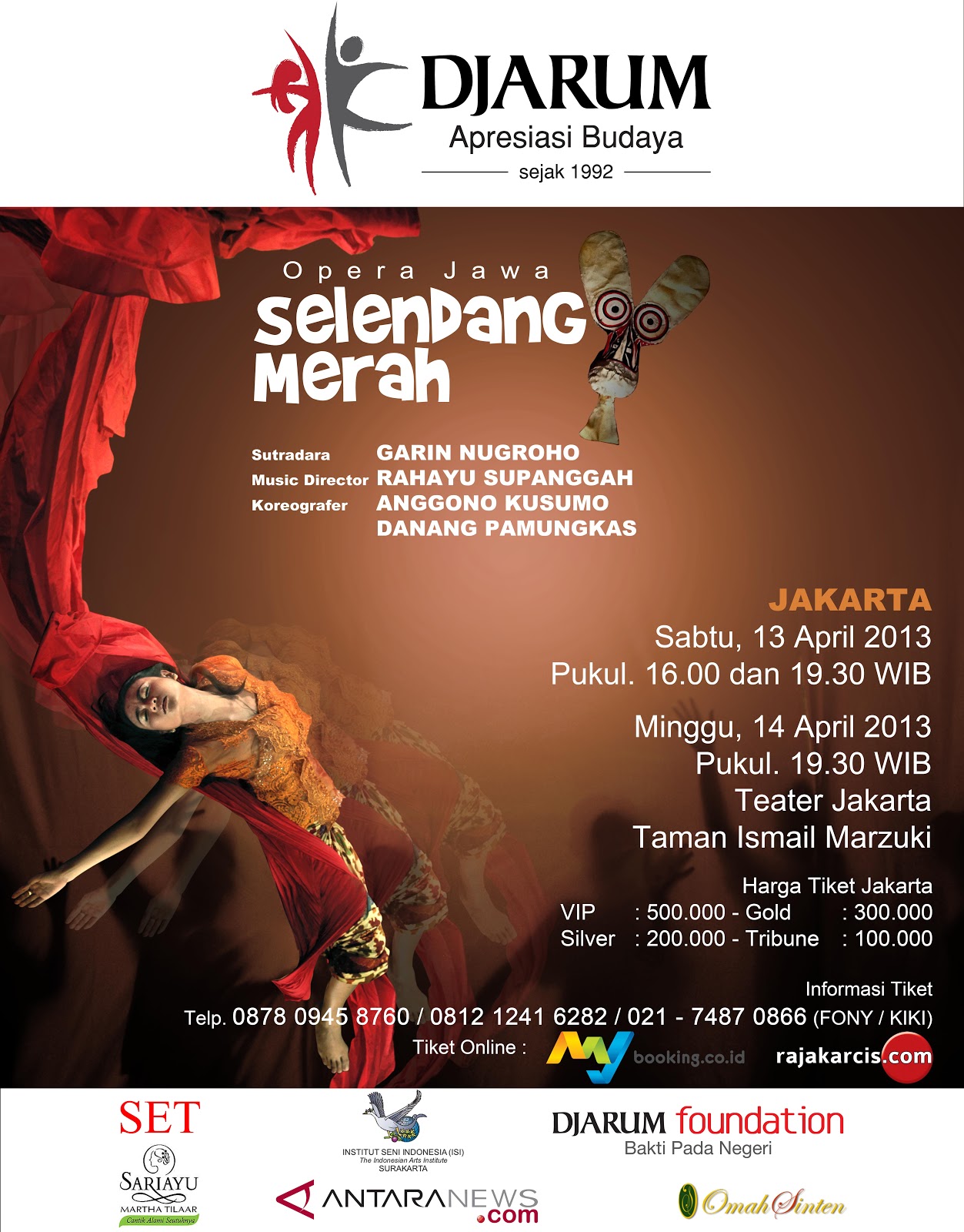 SET FILM WORKSHOP: Opera Jawa 3: Selendang Merah