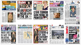 front pages jan 25