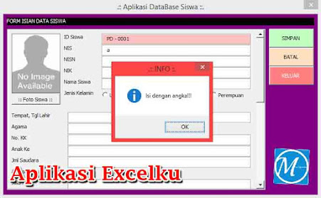 Agar TextBox Hanya Diisi Dengan Angka Saja (VBA Excel)