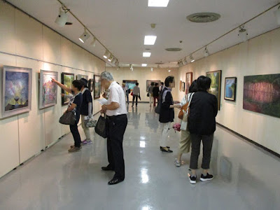 田辺美術協会展会場風景