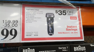 Braun Series 7 Electric Shaver 740s-6 features a trimmer