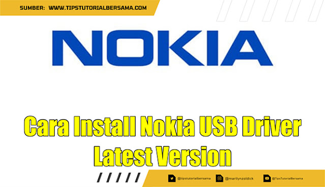 Cara Install Nokia USB Driver Latest Version