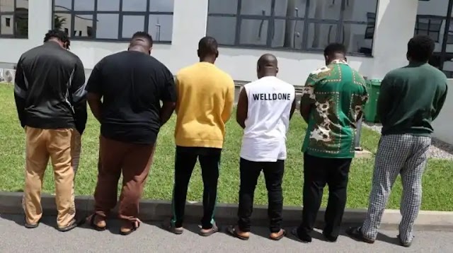 EFCC Arrests Six Internet Fraudsters In Abuja (Photo)