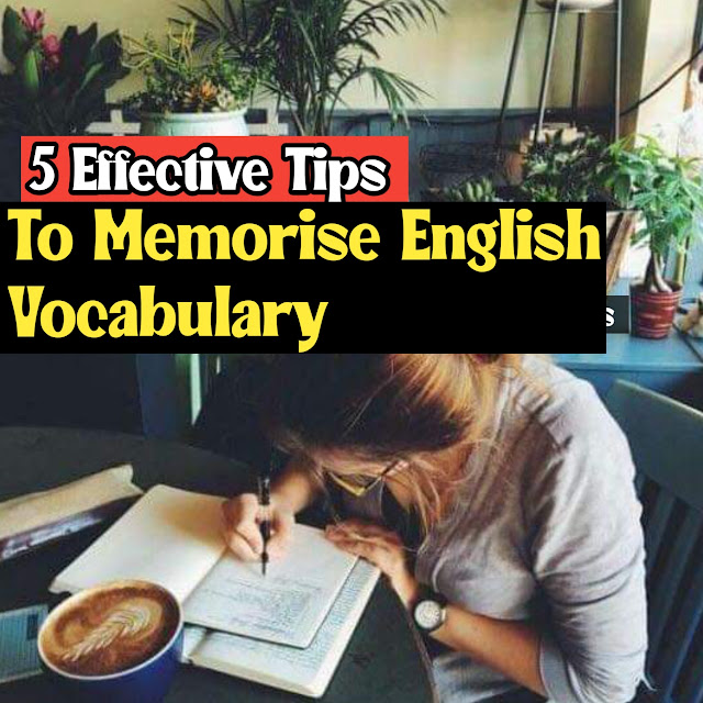 5 Keypoints To Memorise English Vocabulary