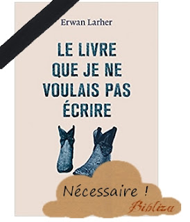 le livre que je ne voulais pas écrire Erwan Larher Quidam 2017 Bataclan 13 Novembre 2015 attentat terrorisme avis chronique critique témoignage blog