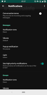CONFIGURAÇÕES DE NOTIFICAÇÕES