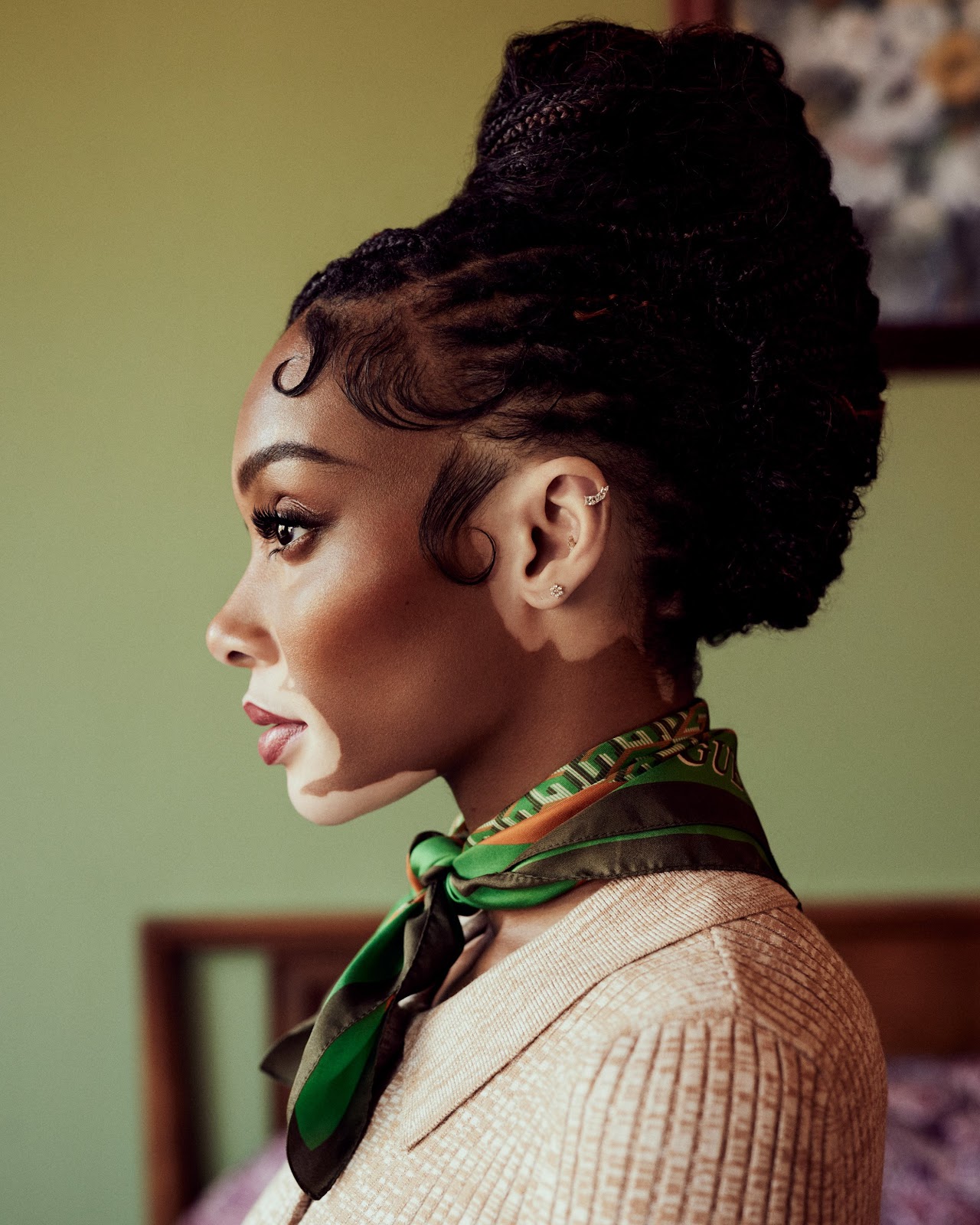 Winnie Harlow in Stylist UK September 2023 by Jason Kim