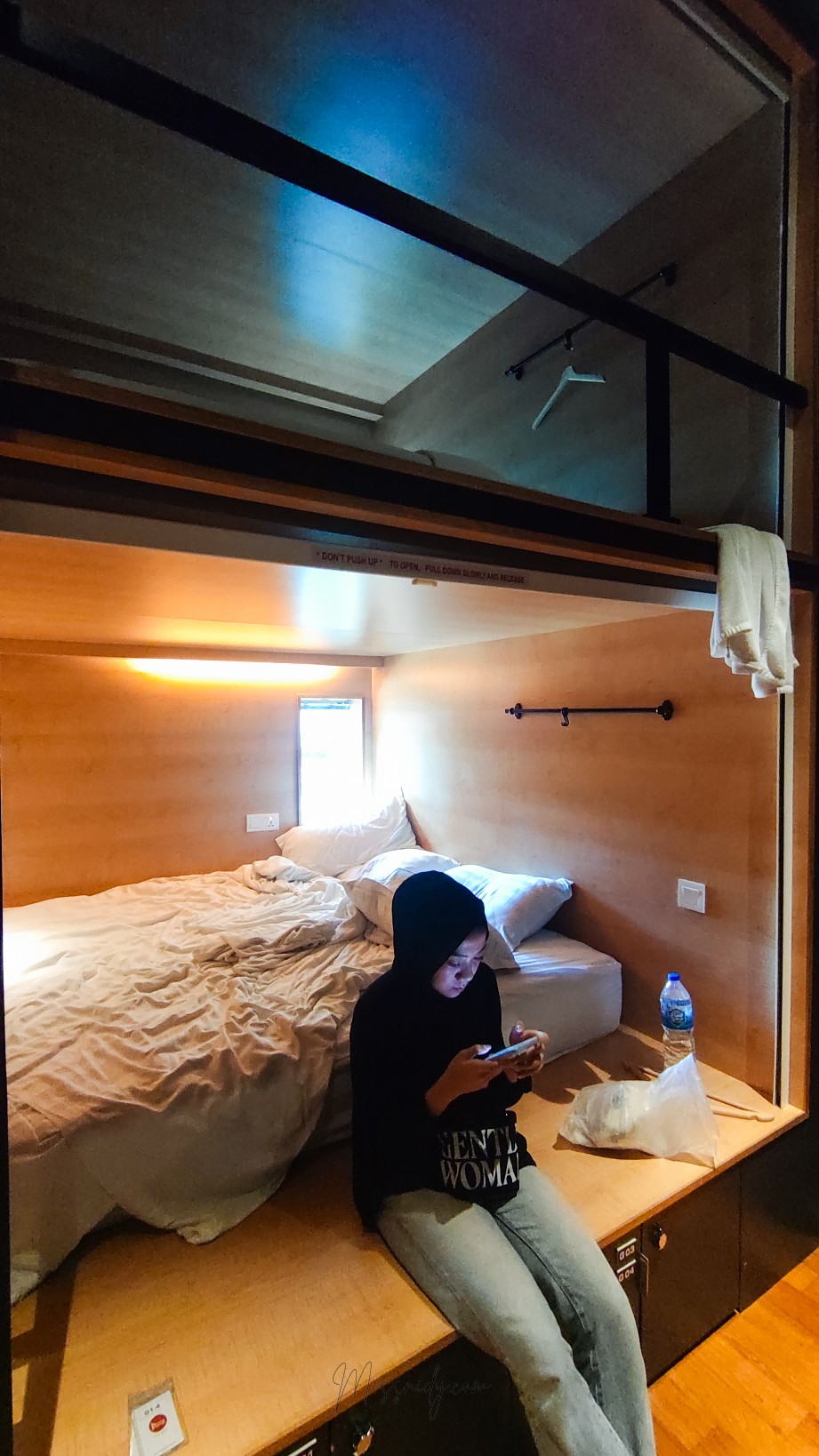 family room the bed klcc capsule hotel