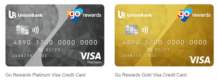 UnionBank Go Rewards Visa Credit Card