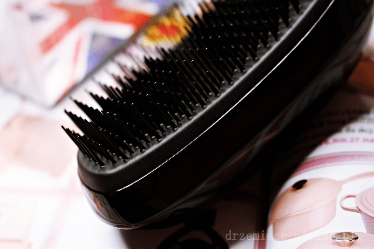 Tangle Teezer Salon Elite Detangling Hair Brush Wet and Dry - Black Szczotka do Włosów