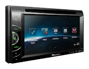 PIONEER AVHX2550BT NEW Model 2013. Doubble DIN DVD/CD/MP3/Display 6.1 . (avh bt rc rd ri green left)