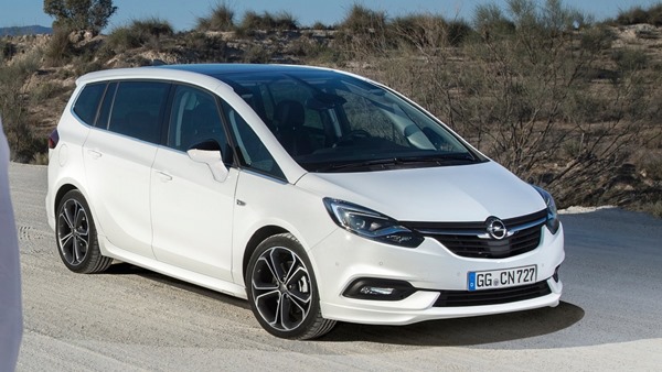 Opel Zafira front