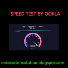 Speed test extension
