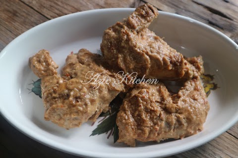 kenapa ayam percik tak warna merah