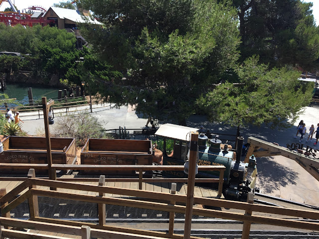 Ride Station Calico Mine Ride Knott's Berry Farm Amusement Park