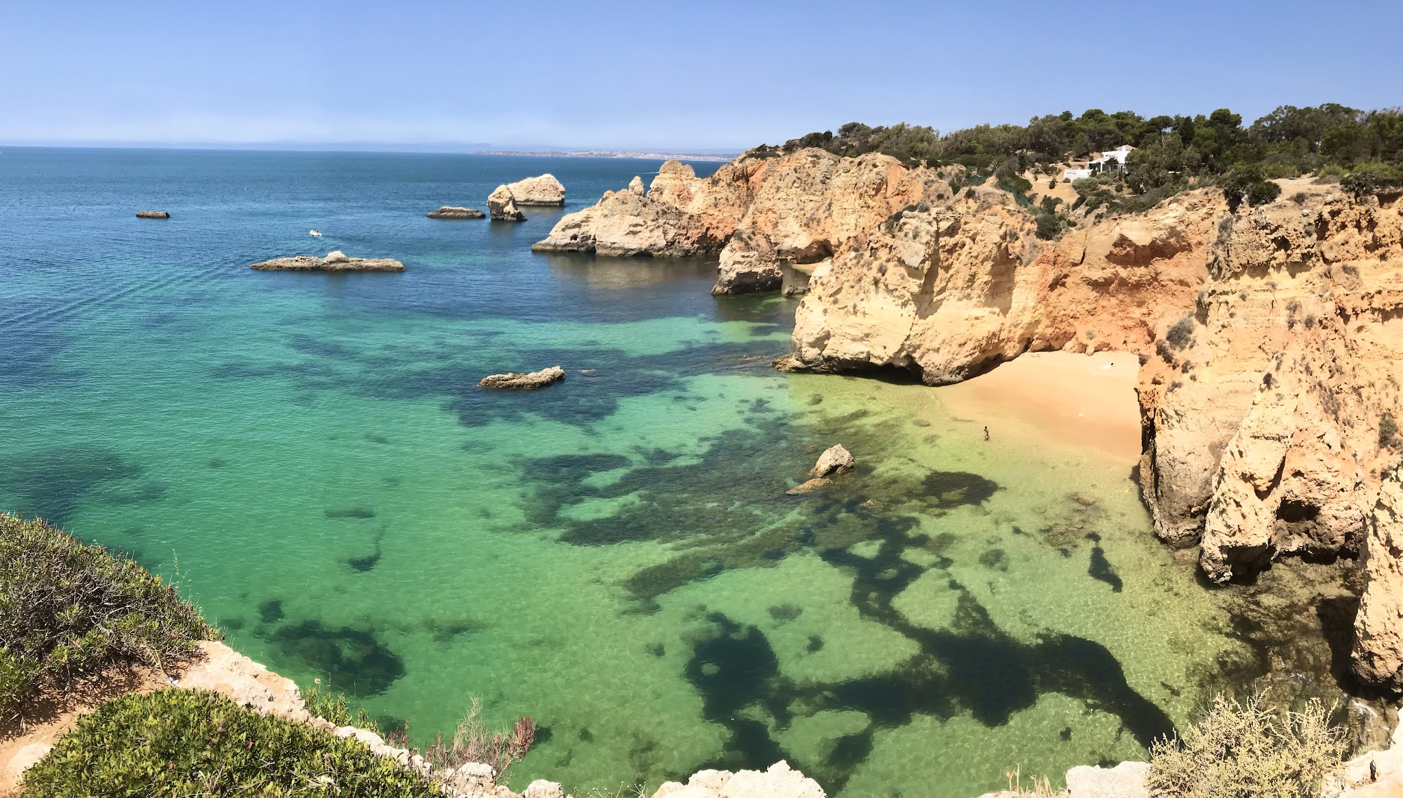 Varandas Sobre o Mar, Percurso pedestre, trilho, Ponta Joâo d´Arens, Praia do Vau, Praia do Alemão, Prainha, Algarve, Portugal