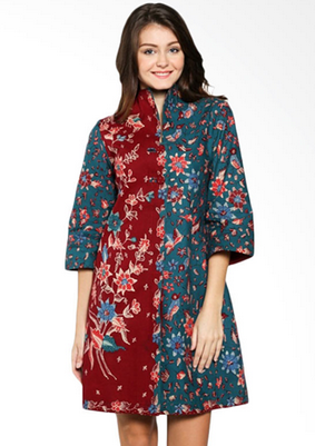 15 Koleksi Baju Batik  Model China Trend 2019