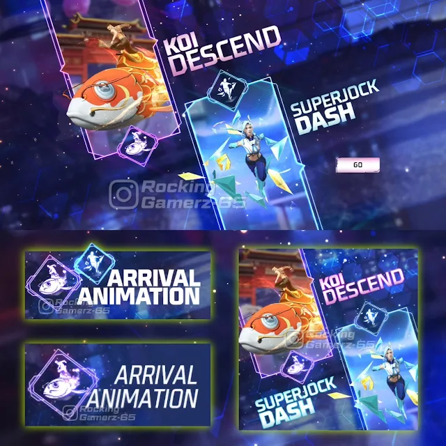 Free Fire Arrival Animation - Moco Store Event