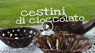  Cestini di cioccolata