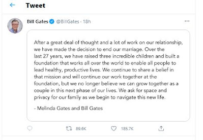 Bill Gates Tweet