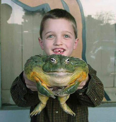 Kid Having Biggest Toad