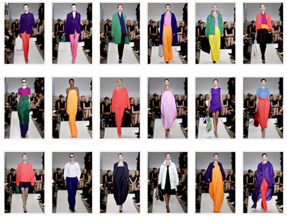 Jil Sander Rainbow on a Rainy Day