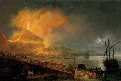 Resultado de imagen de volcán Vesubio 1787