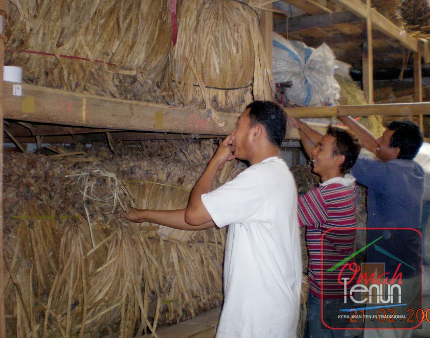 OmahTENUN Kerajinan  Tenun dari Eceng  Gondok 