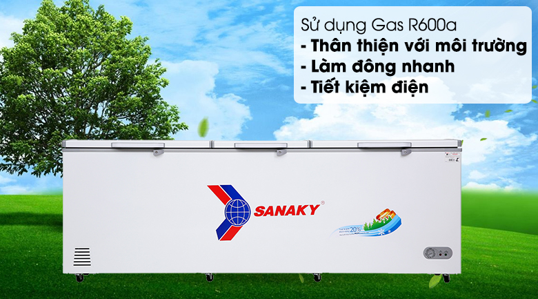 Tủ đông Sanaky 1100 lít VH-1199HY