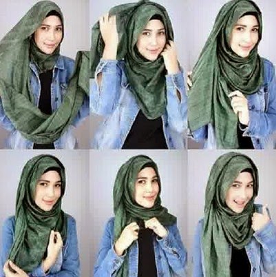 Tutorial Hijab Simple Casual Untuk Wajah Bulat