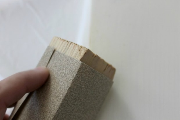 distressing a board