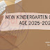 KINDERGARTEN CUT-OFF AGE 2025-2026