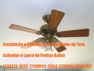 Ventilador de teto parou de ventilar