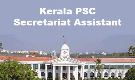 Kerala PSC Secretariat Assistant 