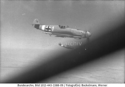 Luftwaffe Bf 109 over North Africa, 18 June 1942 worldwartwo.filminspector.com