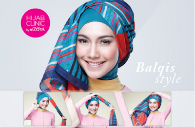 Tutorial Hijab Zoya