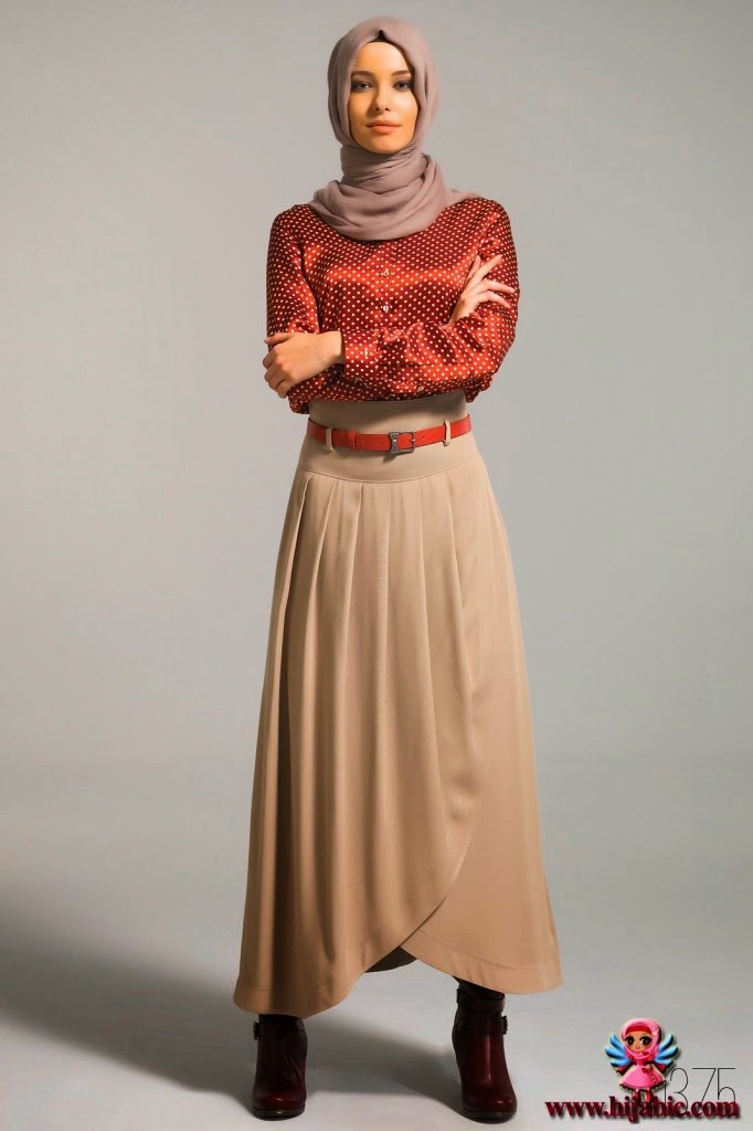 16 Contoh Baju  Muslim  Kerja  Modis  Terbaru Kumpulan Model 