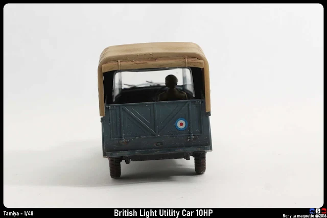 British Light Utility Car 10HP de Tamiya au 1/48.